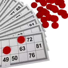 Russian Bingo Game  Art.5214018 Galda spēle Krievu loto