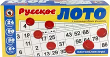 Russian Bingo Game  Art.5214018 Galda spēle Krievu loto