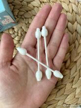 Cotton Sound Ears  Art.93898 Ватные палочки с ограничителем, 60 шт.