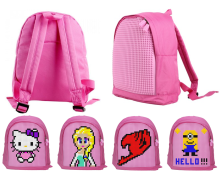 Upixel Mini Backpack Pink/Yellow Art.WY-A012 Bērnu mugursoma