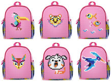 Upixel Dream High Kids Pink Art.WY-A012 -A Bērnu mugursoma