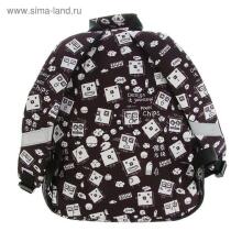 Upixel Floating Puff  Black Art.WY-A025 Детский пиксельный рюкзак с ортопедической спинкой