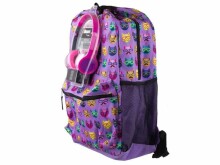Mojo Сats Violet Art.KAA9884176 Спортивный рюкзак с анатомической спинкой и наушниками