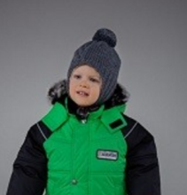 Lenne'18 Knitted Hat Jeno Art.18379-17379/390 Mazuļu siltā ziemas cepure (48-52)