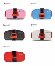 Strolex The Grab&Go Booster Taxi White Art.MF01-EU Saliekams autosēdeklis bērniem no 4 līdz 12 gadiem