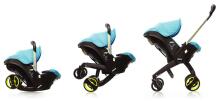 Doona™ Infant Car Seat Black/Night Art.SP150-20-033-015 Autosēdeklis - ratiņi  jaunas paaudzes  2 in 1
