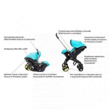 Doona™ Infant Car Seat Flame Red Art.SP150-20-031-015 Autosēdeklis - ratiņi  jaunas paaudzes  2 in 1