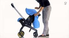 Doona™ All Day Bag Turquoise/Sky Art.SP104-99-002-099 Soma autokrēslam-ratiem