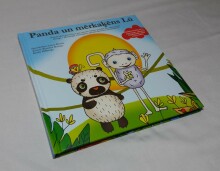 Panda un mērkaķēns Lū Детская книжка