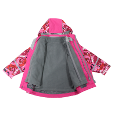 Huppa'18 Scout 5 in 1 Art.1145CS16-663 Утеплённая куртка для девочек (110-152см)