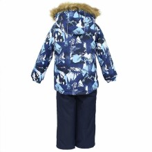 Huppa'19 Winter Art.41480030-83409  Утепленный комплект термо куртка + штаны [раздельный комбинезон] (92-134 cm)