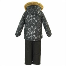 „Huppa'19 Winter Art“. 41480030-83409 Šilta žieminė šilto kostiumo striukė + kelnės (92-134 cm)
