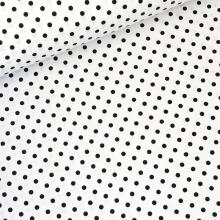 La bebe™ Minky+Cotton Stroller Mat Set Art.95230 Black&White Dots Комплект вкладышей  для коляски с пледиком