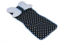 La bebe™ Stroller Set Art.95232 Dots/White Mīksts komplekts ratiņiem