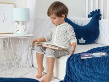 La Millou Velvet Collection Toddler Blanket  Art.95327 Augstākās kvalitātes divpusēja sedziņa (110x140 cm)