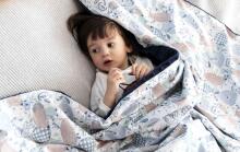 La Millou '19 Toddler Blanket Unicorn Grey Art.95448