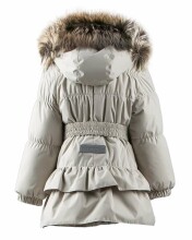 Lenne '18 Regina 17328/505 šiltas žieminis vaikiškas šilko švarkelis-paltas (Matmenys 122-152 cm)