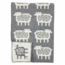 Klippan of Sweden Eco Wool Art.2403.01 Детское одеяло из натуральной эко шерсти, 90х130см