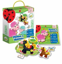 Roter Käfer RK6101-04 Educational game with velcro Mom and baby (Vladi Toys)