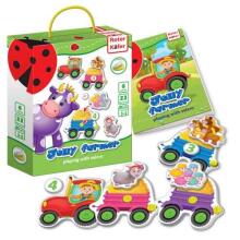 Roter Käfer Art.RK6101-03 Spēle ar Velcro stiprinājumu Jautrs lauksaimnieks (Vladi Toys)