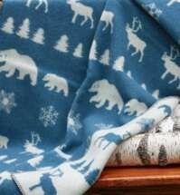 „Klippan“ iš Švedijos „Eco Wool Art.2435.01“ vaikiška antklodė iš natūralios ekologiškos vilnos, 90x130cm