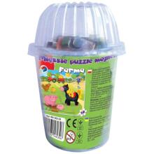 Roter Käfer RK1305-11 Mīkstie magnētiskie puzles glāzē Ferma (Vladi Toys)