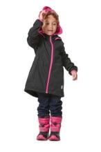 Lassie'18 Softshell Black Art.721712-­9990 Детская ветровка для девочек (размер:104 см)