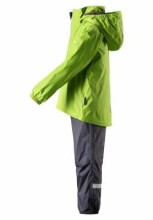 Lassie'18 Lassietec® Bright Green Art. 723711-8310 Šiltas kūdikio žiemos kostiumas: striukė ir kelnės (104 140 cm)