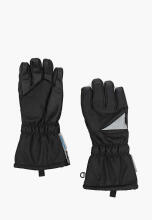 Lassie '22  Lassietec® Black Art.727716­-9990 Водонепроницаемые термо перчатки для детей  (1-6)