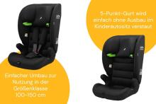 Osann Lupo I-Size Art.96361 Black Детское автомобильное кресло (9-36 kг)
