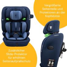 Osann Flux Isofix Art.96376 Navy Melange Детское автомобильное кресло (9-36 kг)