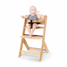 KinderKraft Enock Art.KKKENOCNAT0000 Деревянный стульчик для кормления