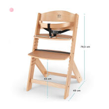 KinderKraft Enock Art.KKKENOCNAT0000   Wooden Highchair
