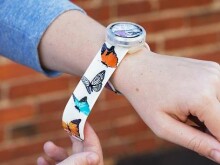„Watchitude Slap Watch Crayons“ 363 vandeniui atsparūs vaikiški laikrodžiai