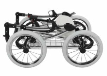 Tutek Turran Silver Eco Prestige Art. TSECO / B vežimėliai - modernūs daugiafunkciniai vežimėliai 2 viename