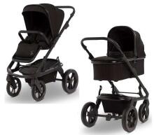 Moon'20 Solitaire Art.63.770.300-555 Black Bērnu rati 2 vienā