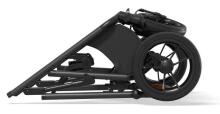 Moon'21 Nuova Art.63.960.520-301 Black Bērnu rati 2 in 1 ar kulbu