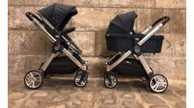 Arrue Ixo 2 Art.96638 Star Grey Baby stroller with cradle