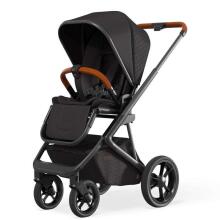 Moon'21 Style Art.63.950.500-301 Black Bērnu rati  ar kulbu