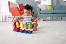 Fisher Price Little Stackers Lion Locomotive Art.DRG33 Piramīda Laimīgs lauvēns