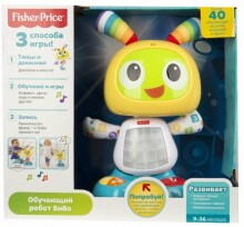 Fisher Price Bright Beats Mini Figures  Art.FCW42  Интерактивная игрушка Бибо (русск. язык)