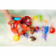 Roxy Kids Dino Roxy Holder Green Art.RTH-001 bērnu vannas rotaļlietu spainītis