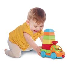 Tomy Art.E72467 Развивающая игрушка Грузовик с пирамидой