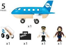 Brio Airplane Art.33352000 Koka līdmašīna