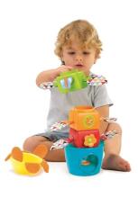 Yookidoo Stack Flap N Tumble Art.40112 Attīstošā muzikālā piramīda