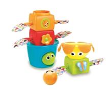 Yookidoo Stack Flap N Tumble Art.40112 Attīstošā muzikālā piramīda