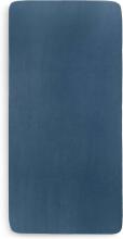 Jollein Jersey Art.2511-507-66035 Jeans Blue palags ar gumiju 60x120cm
