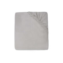 Jollein Jersey Art.2511-507-00159 Grey palags ar gumiju 60x120cm