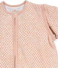 Jollein With Removable Sleeves Art.016-542-65344 Snake Pale Pink - спальный мешок с рукавами 110см