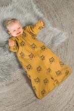 Jollein With Removable Sleeves Art.016-548-65282 Tiger Mustard - kokvilnas guļammaisiņš ar rokām 70cm